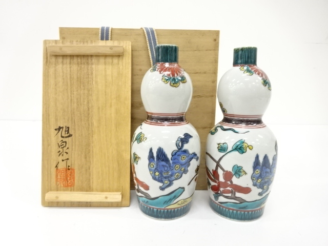 初代　滝口加全　　「椿絵」角皿　染付　共箱　九谷焼　【骨董】 初代 滝口加全 「椿絵」角皿 染付 共箱 九谷焼 【骨董】 工芸品
